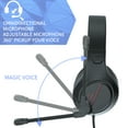 thumbnail image 4 of Anivia PC Computer Headset, Headphones with Microphone Stereo Surround for PC MAC Laptop, Noise Cancelling Over Ear Wired Headset Compatible with PC Laptop-Black&Red（Ship from USA）, 4 of 6