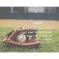 thumbnail image 4 of ArtsyQuotes 18x15 Black Modern Wood Framed Wall Art Titled - Yogi Berra Quote: Little League Baseball, 4 of 6