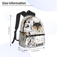 thumbnail image 4 of Easygdp Funny Animals Series Casual Laptop Backpack, Large Capacity Schoolpack for School, Travel, Business, 4 of 8