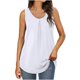 thumbnail image 1 of Camiseta Sin Mangas Para Mujer Sin Mangas Cami Tops Moda Chaleco Sólido Camiseta Blusa Cuello Redondo Casual Odeerbi  ODB157014, 1 of 7