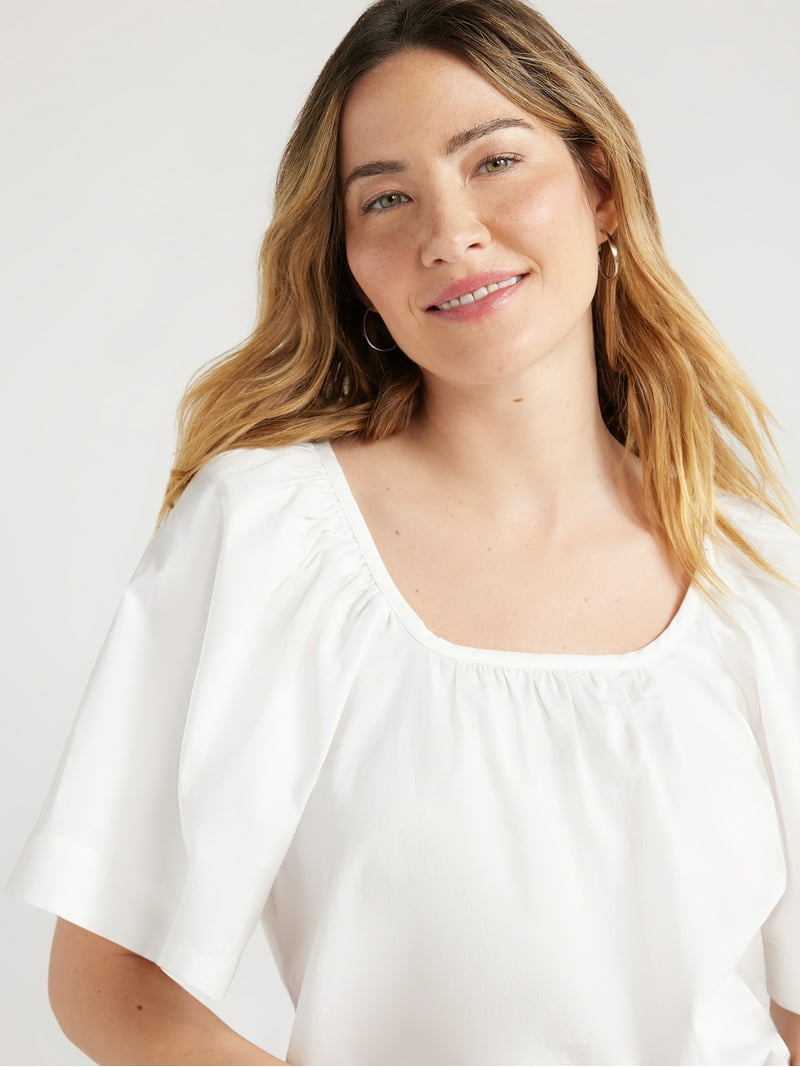 トップス ommo SQUARE SLEEVE SH WHITE F トップス ommo SQUARE SLEEVE