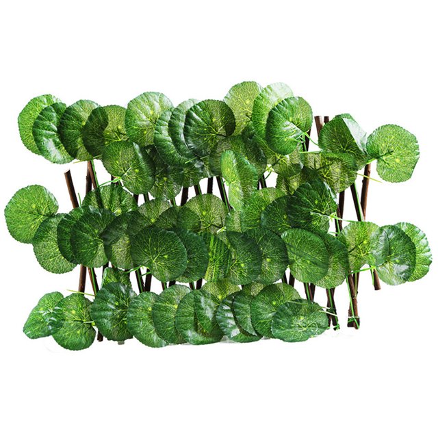 leyfeng Valla de imitación, hoja de planta falsa, valla de hiedra, valla de patio, decoración, valla tipo extensión