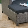 thumbnail image 3 of Cascada Outdoor 17 Piece Wicker Patio Set with Cushions, Mixed Black, Dark Grey, 3 of 4