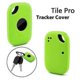 thumbnail image 4 of For Tile Pro (2024) Silicone Case Bluetooth Tracker Protective Cover with Hanging Buckle - Green, 4 of 5