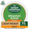 thumbnail image 2 of Green Mountain Coffee, Breakfast Blend Decaf, Single-Serve Keurig K-Cup Pods, Light Roast, 96 Count (8 Boxes of 12 Pods), 2 of 3