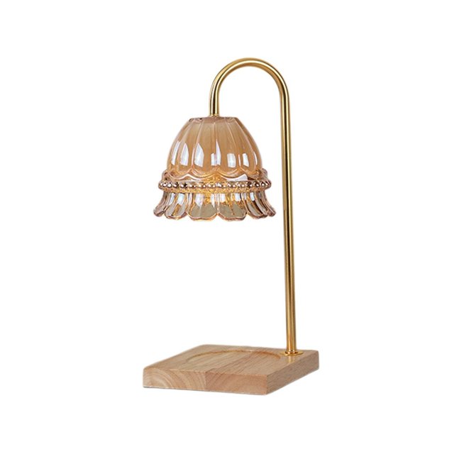 Candle Warmer Lamp Aromatic Candle Holder Lantern Flameless with 2 Light Bulbs Candle Lamp ,Fast Heating