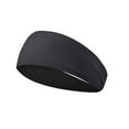 thumbnail image 1 of Diadema transpirable unisex para correr, fitness, yoga, ancha, elástica, deportiva, para hombre, 1 of 2