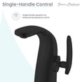 thumbnail image 6 of Chateau Single Hole, Single-Handle, Bathroom Faucet in Matte Black, 6 of 10