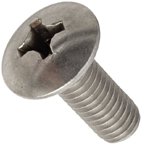 18-8 Stainless Steel Machine Screw Flat Head 5/8 Length 5/8 Length Small Parts Phillips Drive Pack of 100 #4-40 UNC Threads Meets ASME B18.6.3 Plain Finish Fully Threaded