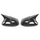 thumbnail image 5 of Par de cubiertas de espejo lateral, carcasa protectora estilo bocina para Corolla Sedan/Hatchback, estilo de fibra de carbono, 5 of 5