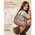 thumbnail image 5 of Crescent Bag for Women - Nylon Small Crossbody Bags for Women Adjustable  Strap Cute , for Travel, 5 of 7