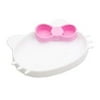Bumkins Silicone Grip Dish Suction Plate Divided Plate Baby Toddler Plate BPA Free Microwave Dishwasher Safe Hello Kitty