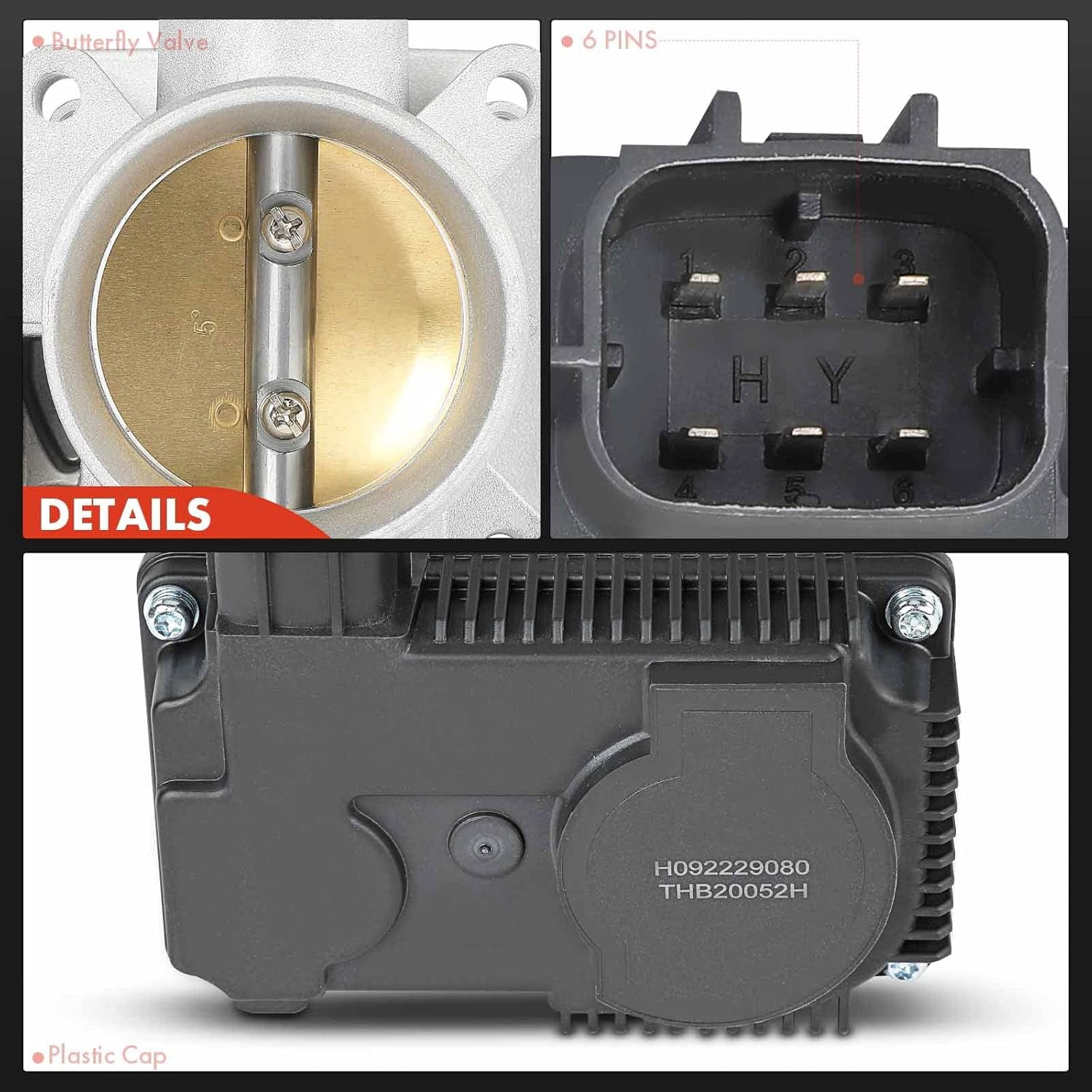 A-Premium Throttle Body Assembly with Sensor Compatible with Nissan Sentra 2003-2006 Sedan L4 1.8L