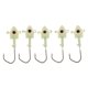 thumbnail image 5 of Pntils luminosas s de pntil de anzuelo de púas individuales Señuelos cebos para lubina lucioperca 14g Sunnimix Cabeza de la plantilla de los anzuelos de pesca, 5 of 8
