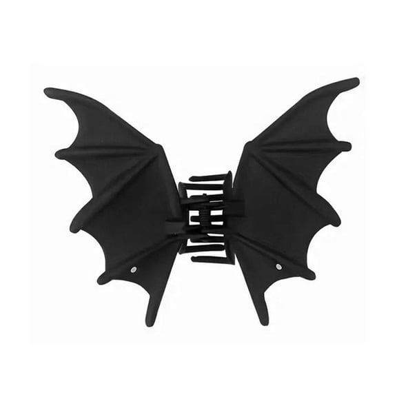 Halloween Bat Hair Claw Clips, Gothic Punk Metal Hair Accessories for Women, Party Styling