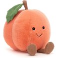 thumbnail image 1 of Amuseables Peach Fruit Food Plush, 1 of 1