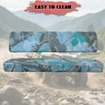 thumbnail image 3 of FKELYI UTV Seat Covers Full Protection Anti-Dust Bench Seat Cover with Elastic Band Green Blue Camo Hunting Leaf Print Backrest Cover Waterproof Decor UTV Accessories, 3 of 7