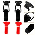 thumbnail image 4 of MRLESS 2pcs Quick Latch Bumper Release Car Hook Lock Clip Automotive Bumper Clip Hasp Supply, 4 of 7