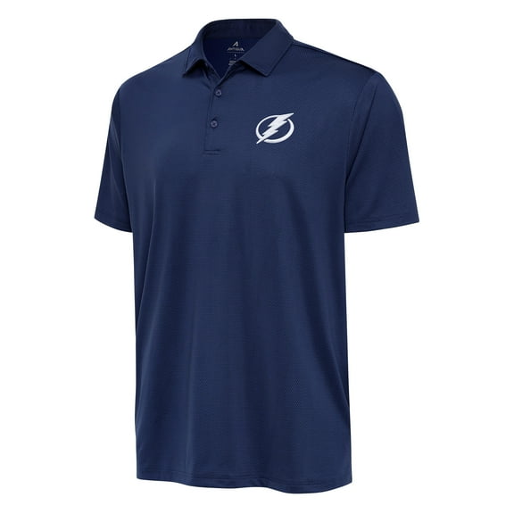 Men's Antigua Navy Tampa Bay Lightning Ellipse Polo