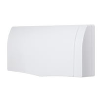 Uxcell 11.02 x 4.72 x 1.77 Inch Outlet Cover Box, White