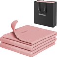 thumbnail image 1 of Mat de yoga plegable READAEER de 6 mm de grosor, antideslizante, rosa, 1 of 7