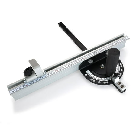 

WoodRiver Snap-Set Miter Gauge Fence Combo with Flip-Stop
