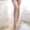 Pink, variant on Women's Lace Top Thigh High Sheer Stockings Antiskid Silicone Ultra Shimmery Pantyhose Soft Breathable Stocking Daily Dress Wear