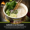 thumbnail image 2 of Pholicious Instant Chicken Pho, Vietnamese Rice Noodle Soup, Single Serve 3.6 Ounce Bowls, Ramen Alternative, Fresh Ingredients, As Seen on Shark Tank, 2 of 9