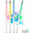 thumbnail image 1 of ccwonima Stylus Pens for Touch Screens with 8 Extra Tips High Sensitivity & Precision Tablet Pen(4pcs),2 in 1 Stylus Pen for iPad Compatible with All Touch Screen Devices, 1 of 1
