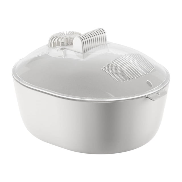 Dispositivo de descongelación, máquina de descongelación doméstica cuatro en uno, cesta para lavar la cocina, práctico artefacto de descongelación a prueba de polvo que mantiene la frescura