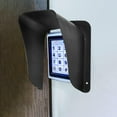 thumbnail image 5 of Doorbell Rain Cover Shield Waterproof Protective Housing for Door Phone Intercom Bell Button Access Control Keypad Outdoor Use 21.5x17.5x10cm ABS Material Brown/Transparent/Black, 5 of 7