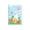 #0159-Blue, variant on Linnome Easter Themed Notepad Lined Smooth Paper Stationery Home Office Writing Note Easter Stationery Compact Lightweight Portable Accent