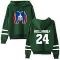 thumbnail image 4 of Heated Rivalry Hockey Hoodie Shane Hollander outfits  drawstring pocketless  sweatshirt men/women sport  pullover, 4 of 6