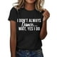 thumbnail image 1 of Camiseta informal de manga corta con estampados para mujer - Blusa holgada con cuello redondo - Top con gráfico de concienciación sobre el cáncer de mama - Camiseta de verano de poliéster suave, 1 of 5