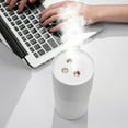 thumbnail image 1 of EGNMCR Humidifiers for Bedroom 400ml Ultra-Quiet USB Charging Night Light Two Nozzle Humidifier Air Humidifier, 1 of 2