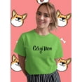 thumbnail image 2 of Corgi Mom T-Shirt Women -Image by Shutterstock, Female x-Large, 2 of 4