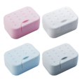 thumbnail image 4 of Miyuadkai Soapbox Plus 2 System Pc Pink A, Portable Travel Soap Box Holder Plastic Soap Case Dish Container with Leachate Sponge for Bathroom Outdoor Hiking Camping Gym, 2X Soap Boxes, 4 of 9