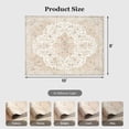 thumbnail image 6 of CHITOOMA 8'x10' Boho Area Rugs for Living Room, Machine Washable Floral Area Rug with Non-Slip Backing, Stain Resistant Non-Shed Carpet for Bedroom, Dining Room, Dorm, Office, 6 of 13