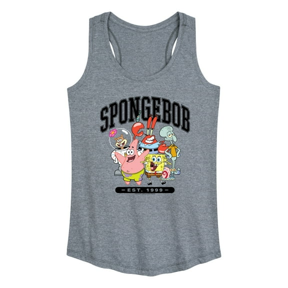 SpongeBob SquarePants - Collegiate - Women's Racerback Tank Top