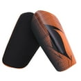 thumbnail image 3 of Lipstore 2 Pieces Shin Guards Soccer Equipment Accessories Comfortable Compact Soccer Leg Orange, 3 of 8