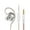 B, variant on RFUGUG In-Ear Wrap Around Earbuds, No Latency Lightweight Headphones, Transparent Sports Earphones, Comfortable Wired Earbuds