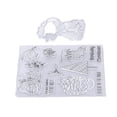 thumbnail image 3 of Clear , Scrapbooking Stamps Widely Used Safe Healthy Christmas Style Simple Steps Reusable  For Envelope, 3 of 7
