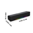 thumbnail image 3 of PEONAVET Bluetooth Audio Bluetooth Audio Heavy Long Sound Bar Computer Desktop Audio with Light RGB Bluetooth Audio, 3 of 7