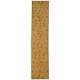 thumbnail image 3 of SAFAVIEH Anatolia Tina Floral Wool Runner Rug, Beige/Green, 2'3" x 8', 3 of 10