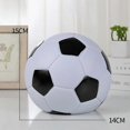 thumbnail image 2 of KAIYANG Alcancía de fútbol para niñas, alcancía irrompible con temática de deportes de fútbol, tamaño pequeño, regalo de la Copa del Mundo de fútbol para niños, 2 of 5