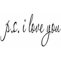 I Love You - Wall Art Decal - Home Decor - Famous & Inspirational Quotes