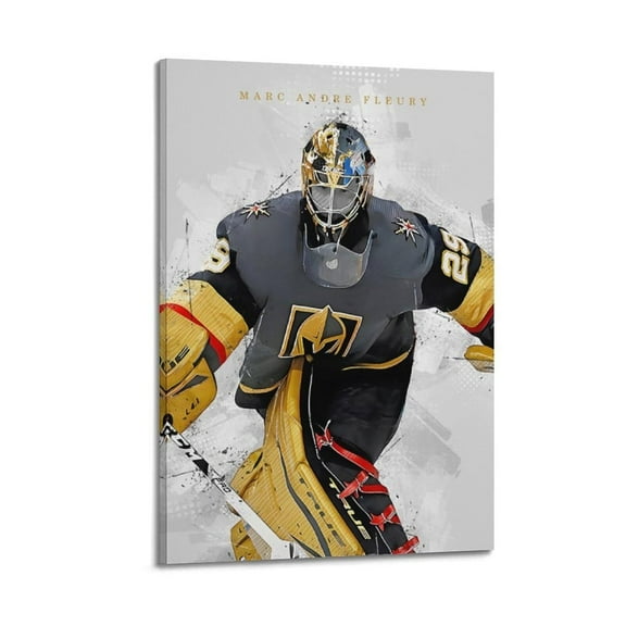 Marc-Andre Fleury Athlete Poster Poster Album Cover Posters for Bedroom Wall Art Canvas Posters Music Album Cover Poster