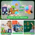 thumbnail image 2 of Annexfun Magnetic Blocks - 150PCS Magnetic Building Blocks Cubes Adventurer, Toy Building Set for Kids, Magnets Stacking Construction Birthday Gifts for Boys Girls Age 4-8, 8-12, 2 of 6