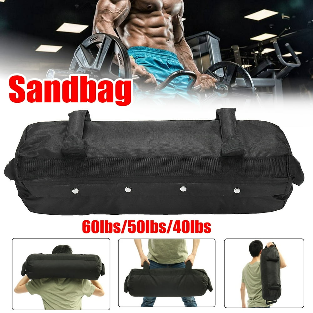Heavy Duty Workout Sand Bag Exercise Training Bag for