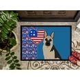 thumbnail image 3 of Black and Silver German Shepherd Indoor or Outdoor Mat 24x36 36 in x 24 in, 3 of 5